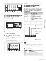 Preview for 67 page of Sony HDCAM-SR SRW5800 Operation Manual