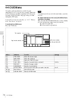 Preview for 70 page of Sony HDCAM-SR SRW5800 Operation Manual