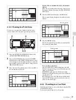 Preview for 73 page of Sony HDCAM-SR SRW5800 Operation Manual