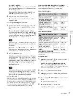 Preview for 77 page of Sony HDCAM-SR SRW5800 Operation Manual