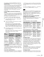 Preview for 83 page of Sony HDCAM-SR SRW5800 Operation Manual