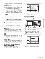 Предварительный просмотр 87 страницы Sony HDCAM-SR SRW5800 Operation Manual