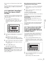 Предварительный просмотр 95 страницы Sony HDCAM-SR SRW5800 Operation Manual