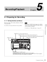 Preview for 103 page of Sony HDCAM-SR SRW5800 Operation Manual