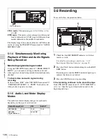 Preview for 106 page of Sony HDCAM-SR SRW5800 Operation Manual