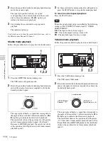 Preview for 110 page of Sony HDCAM-SR SRW5800 Operation Manual