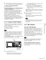 Preview for 111 page of Sony HDCAM-SR SRW5800 Operation Manual