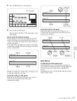 Preview for 117 page of Sony HDCAM-SR SRW5800 Operation Manual