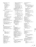 Preview for 183 page of Sony HDCAM-SR SRW5800 Operation Manual