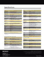 Предварительный просмотр 8 страницы Sony HDCU-3300R User Manual