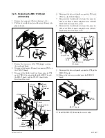 Предварительный просмотр 31 страницы Sony HDCU1000 Maintenance Manual