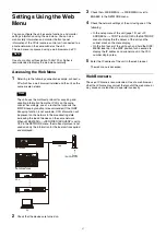 Preview for 21 page of Sony HDCU3500 Operating Instructions Manual