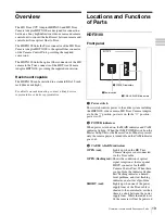 Предварительный просмотр 19 страницы Sony HDFX100 User Manual