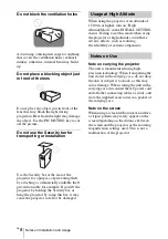 Preview for 28 page of Sony HDMI VPL-EX7 Quick Reference Manual