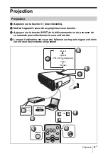 Preview for 47 page of Sony HDMI VPL-EX7 Quick Reference Manual