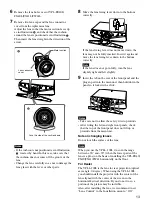 Preview for 13 page of Sony HDMI VPL-FE40 Installation Manual