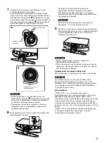 Предварительный просмотр 37 страницы Sony HDMI VPL-FE40 Installation Manual