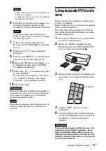 Предварительный просмотр 57 страницы Sony HDMI VPL-FE40 Quick Reference Manual