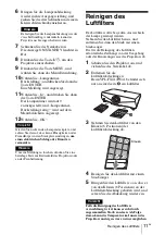 Предварительный просмотр 73 страницы Sony HDMI VPL-FE40 Quick Reference Manual