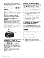 Preview for 26 page of Sony HDMI VPL-FH300L Installation Manual