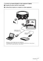 Предварительный просмотр 25 страницы Sony HDMI VPL-FH300L Quick Reference Manual