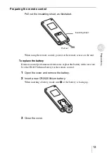 Предварительный просмотр 13 страницы Sony HDPS-L1 Operating Instructions Manual