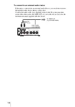 Предварительный просмотр 16 страницы Sony HDPS-L1 Operating Instructions Manual