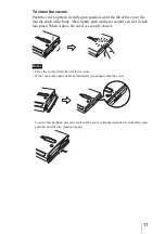 Preview for 11 page of Sony HDPS-M1 Operating Instructions Manual