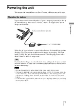 Preview for 13 page of Sony HDPS-M1 Operating Instructions Manual