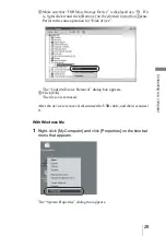 Preview for 29 page of Sony HDPS-M1 Operating Instructions Manual