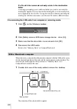 Preview for 34 page of Sony HDPS-M1 Operating Instructions Manual