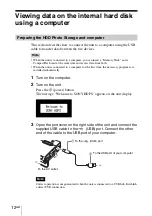 Предварительный просмотр 12 страницы Sony HDPS-M10 - Data Storage Wallet Manual