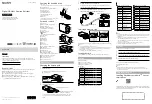 Sony HDR-AS Operating Manual preview