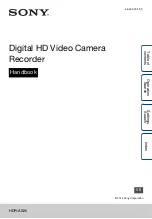 Preview for 1 page of Sony HDR-AS20 Handbook