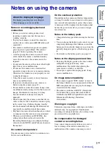 Preview for 3 page of Sony HDR-AS30V Handbook