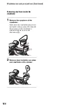 Preview for 104 page of Sony HDR-AX2000 - Avchd Flash Media Handycam Camcorder Operating Manual