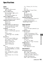 Preview for 105 page of Sony HDR-AX2000 - Avchd Flash Media Handycam Camcorder Operating Manual