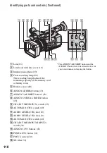 Preview for 110 page of Sony HDR-AX2000 - Avchd Flash Media Handycam Camcorder Operating Manual