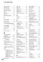 Preview for 116 page of Sony HDR-AX2000 - Avchd Flash Media Handycam Camcorder Operating Manual