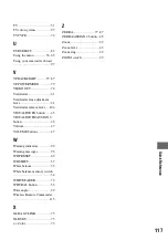 Preview for 117 page of Sony HDR-AX2000 - Avchd Flash Media Handycam Camcorder Operating Manual