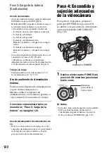 Preview for 122 page of Sony HDR-AX2000 - Avchd Flash Media Handycam Camcorder Operating Manual