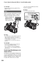 Preview for 124 page of Sony HDR-AX2000 - Avchd Flash Media Handycam Camcorder Operating Manual