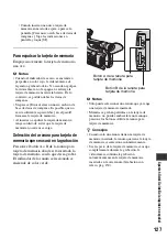 Preview for 127 page of Sony HDR-AX2000 - Avchd Flash Media Handycam Camcorder Operating Manual