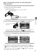 Preview for 15 page of Sony HDR-CX100/B Operating Manual