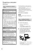 Preview for 48 page of Sony HDR-CX190 Operating Manual