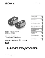 Предварительный просмотр 81 страницы Sony HDR-CX550V Operating Manual