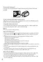 Preview for 14 page of Sony HDR-CX550V Owner'S Manual