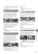 Предварительный просмотр 73 страницы Sony HDR-CX550V Owner'S Manual