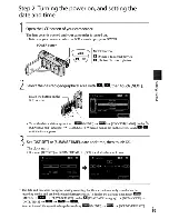 Preview for 15 page of Sony HDR-CXS2O Operating Manual