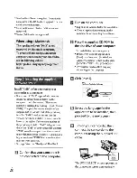 Preview for 28 page of Sony HDR-CXS2O Operating Manual